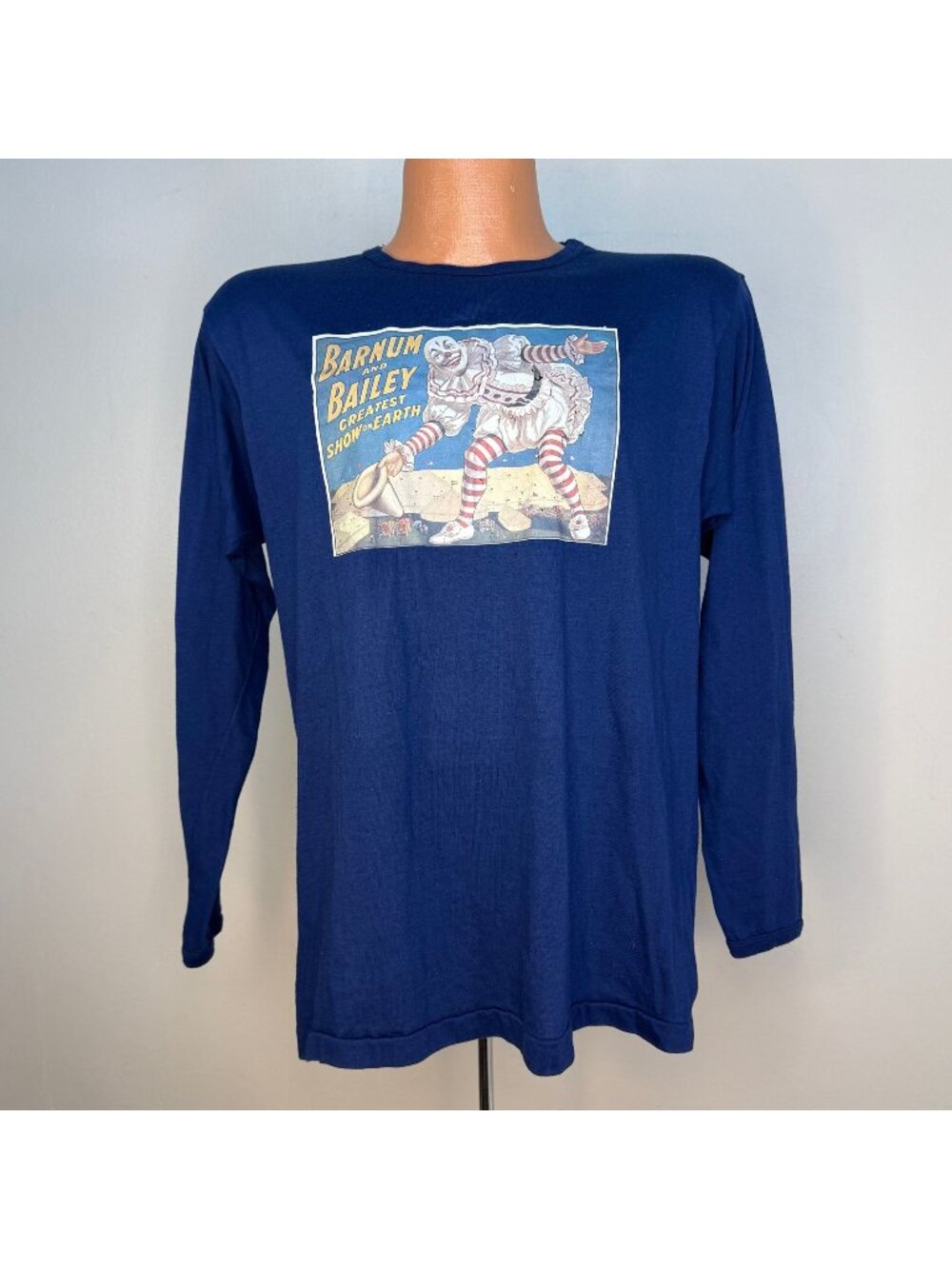 Vintage 1970s Barnum & Bailey Circus T-Shirt, Grubb Stuff Robert Bruce Size M/L